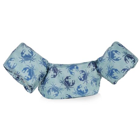 Puddle jumper zwembandjes/zwemvest voor peuters en kleuters met krab print