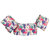 06 HappySwimmer - Puddle jumper zwembandjes/zwemvest voor peuters en kleuters met Flamingo print